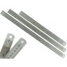 Kit 3 Régua Metal Inoxidável Marcação De Baixo Relevo Uso Escolar Escritório Engenheiro Profissional - 1
