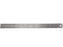 Ver imagem 4 de Kit Com 3 Réguas Metal Leve De Aço Inoxidável Tamanho 30 cm Marcação Baixo Relevo Escolar Escritório
