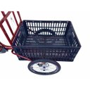 Ver imagem 4 de Triciclo de Carga Dianteira - 7 Marchas - 6 Opções De Cores - Vermelho