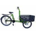 Ver imagem 1 de Triciclo de Carga Dianteira - 7 Marchas - 6 Opções De Cores - Verde