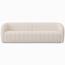 Ver imagem 1 de Sofá West 3 Lugares 292cm Off White Bouclé Convencional Moderno West