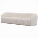 Ver imagem 5 de Sofá West 3 Lugares 292cm Off White Bouclé Convencional Moderno West