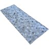 Tapete de Couro Passadeira Cinza Griss 0,75x2,00 S/B Pç 5x5 - 2