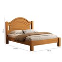 Ver imagem 4 de Cama Casal Isis 100% Mdf para Colchão -super Reforçada -basoto C/ Colchão Casal D23 Gazin:nature