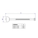 Ver imagem 2 de Ligação Flexivel Rigido Gold Matte 40cm Deca 4606.Gl.040.Mt