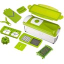 Ver imagem 2 de CONJUNTO FATIADOR RALADOR CHEF PLÁSTICO E INOX MULTIFUNÇÃO - CLINK