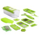 Ver imagem 4 de CONJUNTO FATIADOR RALADOR CHEF PLÁSTICO E INOX MULTIFUNÇÃO - CLINK