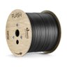 CABO FIBRA ÓPTICA 1FO BOBINA COM 2 KM DROP FLAT PRETO - PN1FOLFSH02 FLASH - 1
