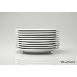 Kit 6 Prato Fundo Jantar Iguaçu Refeição Germer Porcelana para Sopa - 3
