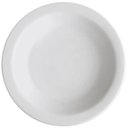 Ver imagem 1 de Prato Fundo de Porcelana 21,5cm Classe Única Iguaçu Germer Branco