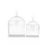 Jogo com 2 Gaiolas Decorativas Brancas - 1