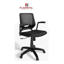 Ver imagem 3 de Cadeira de Escritório Beezi Base Piramidal Relax com Encosto em Polipropileno e Assento Estofado com