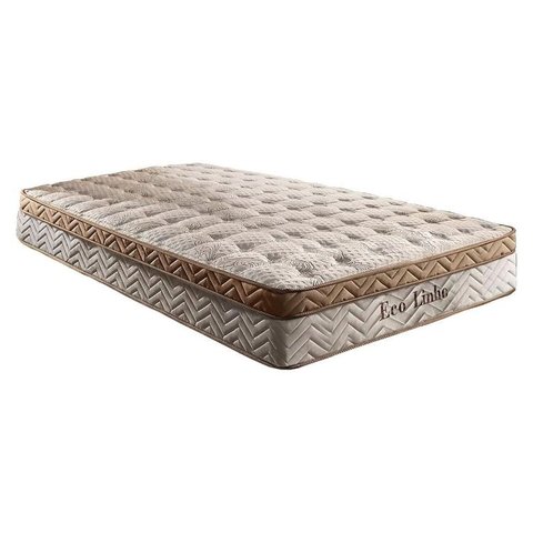 Colchão Solteiro Paropas Molas Ensacadas MasterPocket Eco Linho Euro Pillow (88x188x32) - 