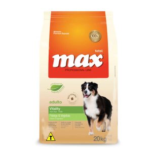 RAÇÃO MAX CAES P.LINE AD VITALITY 20KG