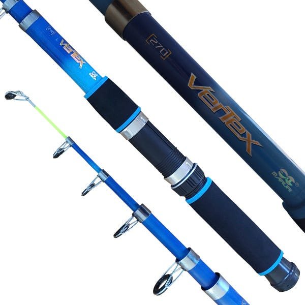 Vara Telescópica Resistente P/Molinete 3,60M Vertex Maruri - 1