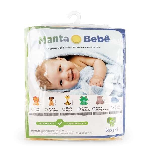 Manta para Bebê Hipoalergênico Leão Baby Pil - 3