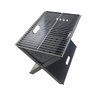 Churrasqueira Maleta Portátil Carvão Dobrável Grill Camping Varanda Jardim Praia - 5