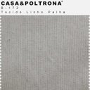 Ver imagem 5 de Poltrona Para Sala Dana Base Giratória Giromad Linho Palha - casaepoltrona
