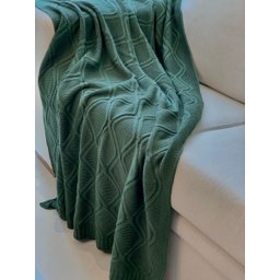 Manta Premium Cor Verde Musgo - 2
