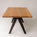 Ver imagem 2 de Mesa de Jantar Bilbau 8 Lugares Retangular Madeira Maciça 200cm Natural