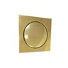 Ralo Inteligente Click Dourado 15x15cm - By Fineza - 1
