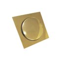Ver imagem 2 de Ralo Inteligente Click Dourado 15x15cm - By Fineza