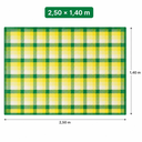 Ver imagem 2 de Toalha de Mesa Brasil Astúrias 8 Lugares Algodão 1,40 x 2,50 m Rosa Santa Sofia