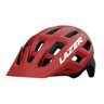 Capacete MTB Coyote Tamanho P Vermelho Fosco/Preto In-Mold - 1