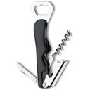 Ver imagem 1 de Canivete Saca Rolhas Gourmet Vinho Abridor Tampa Garrafa Rosca 3 em 1 Metal Inox Presente Vintage