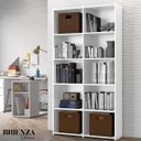 Ver imagem 1 de Livreiro Multiuso 8 Prateleiras Branco Holanda Brienza