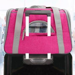 Bolsa De Transporte Pet Avião Para Cães E Gatos Luxo - 5