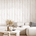 Ver imagem 2 de Papel de Parede Adesivo Madeira Pátina Branca