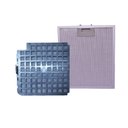 Ver imagem 1 de Kit Filtros Coifa Vidro Curvo Slim Fogatti Alumínio e Carvão Ativado