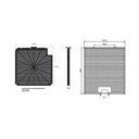Ver imagem 2 de Kit Filtros Coifa Vidro Curvo Slim Fogatti Alumínio e Carvão Ativado