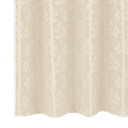 Ver imagem 3 de Cortina 5,00x2,50 Sala Quarto Cozinha Varão Tecido Jacquard:pérola