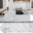 Ver imagem 4 de Papel de Parece Autocolante Marmore Adesivo Flexivel Cozinha Banheiro Sala Quarto Envelopamento Refo