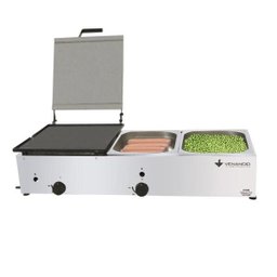 KIT Cachorro-Quente - Prensa e Chapa P47M2 + Kit Gás + Refrigerador VV100 + Mesa Imeca 1,2 - 220V - 2