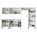 Ver imagem 4 de Armário de Cozinha Completa 293cm Branco Emilly Madesa 011