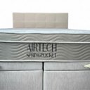 Ver imagem 3 de Colchão King Ortobom Airtech Spring Luxo 193x203cm Molas Pocket D26 Antiácaro no Turn Firme