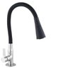 TORNEIRA COZINHA MESA CORPO FLEXIVEL 6367 1/4 VOLTA C70 COLOR DUO BLACK - 1