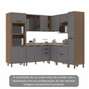 Ver imagem 5 de Cozinha Modulada Completa com 8 Peças Vidro Reflecta Tampos e Paneleiro Aspen Luciane Móveis