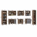 Ver imagem 3 de Cozinha Modulada Completa com 8 Peças Vidro Reflecta Tampos e Paneleiro Aspen Luciane Móveis
