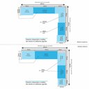 Ver imagem 6 de Cozinha Modulada Completa com 8 Peças Vidro Reflecta Tampos e Paneleiro Aspen Luciane Móveis