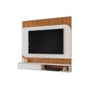 Ver imagem 4 de Painel para TV 65 Polegadas com Nichos Tom para Sala de Estar Freijó Off White DJ Móveis