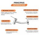 Ver imagem 4 de Torneira para Banheiro Australis Meber Metais Cromado