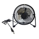 Ver imagem 4 de Mini Ventilador Usb de Mesa Articulável - Preto