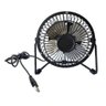 Mini Ventilador Usb de Mesa Articulável - Preto - 1