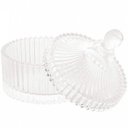 Ver imagem 3 de 25 Potiches de Cristal com Tampa Lyor 6,5x9cm Bomboniere Lembrancinha