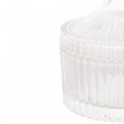 25 Potiches de Cristal com Tampa Lyor 6,5x9cm Bomboniere Lembrancinha - 7