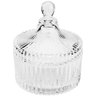 25 Potiches de Cristal com Tampa Lyor 6,5x9cm Bomboniere Lembrancinha - 1
